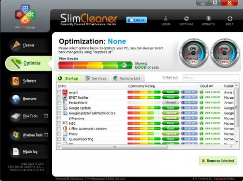 SlimCleaner 4.1 Free Download